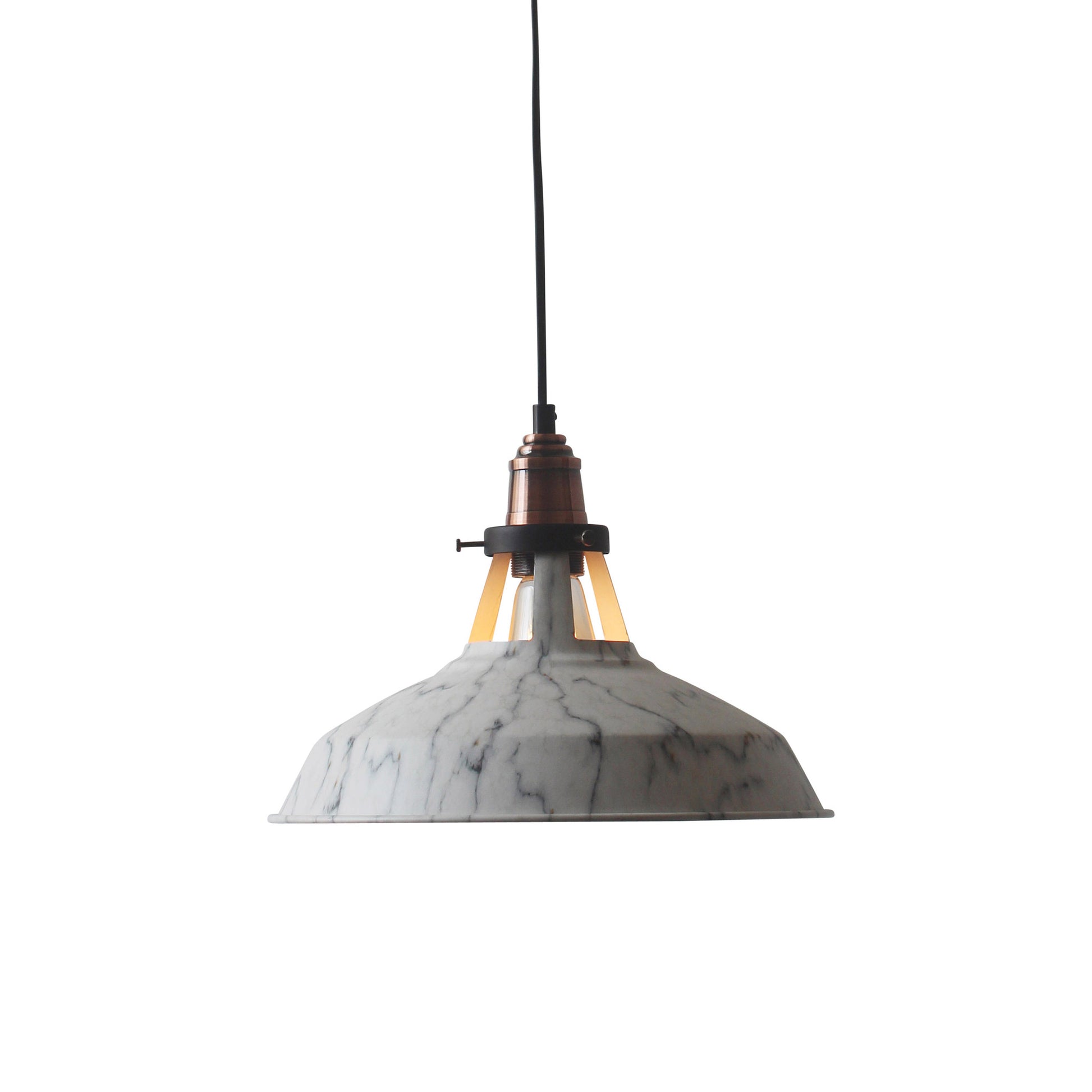 James Marble Painted Ceiling Lamp - living-essentials
