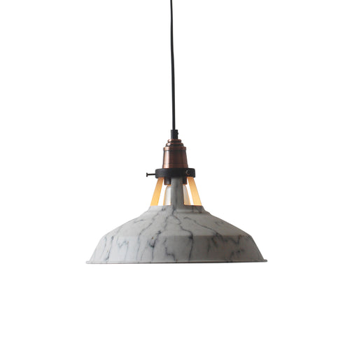 James Marble Painted Ceiling Lamp - living-essentials