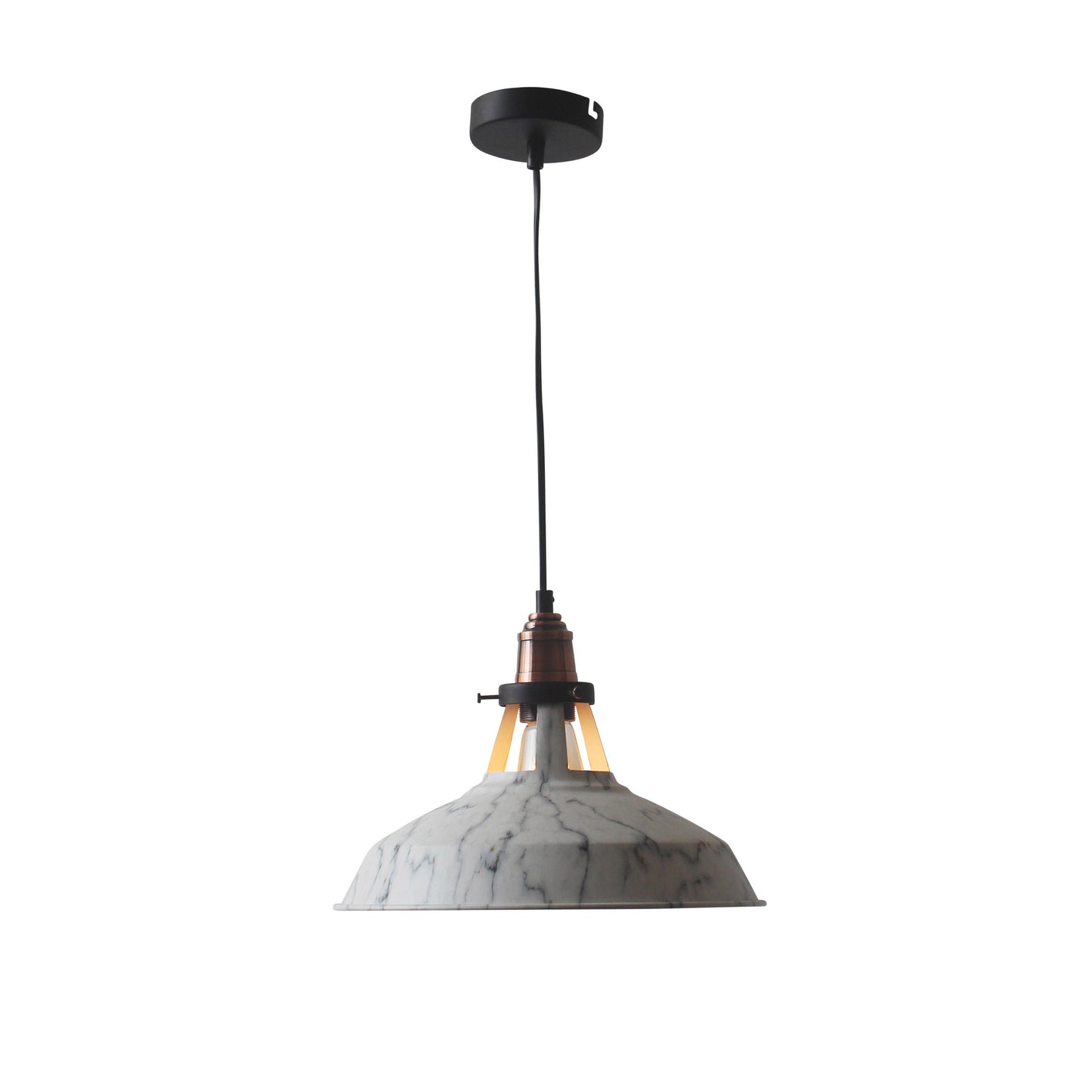James Marble Painted Ceiling Lamp - living-essentials