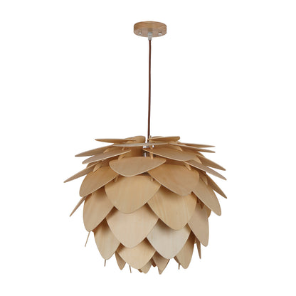 Wooden Leaves 28 inch Chandelier - living-essentials