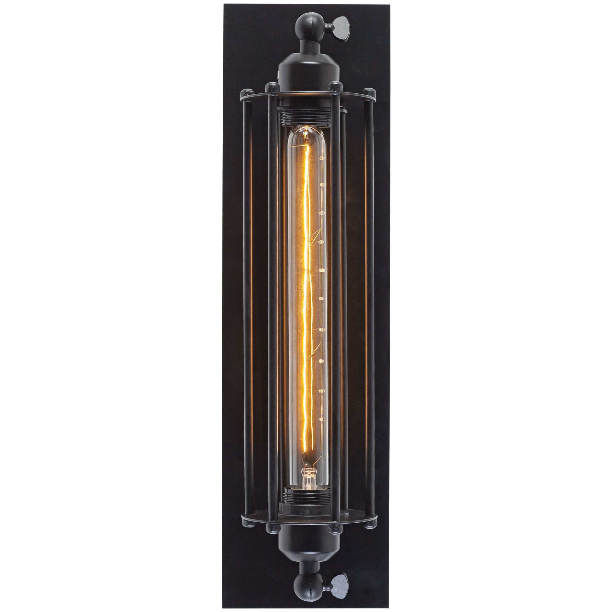 Nicholas Caged Industrial Sconce - living-essentials