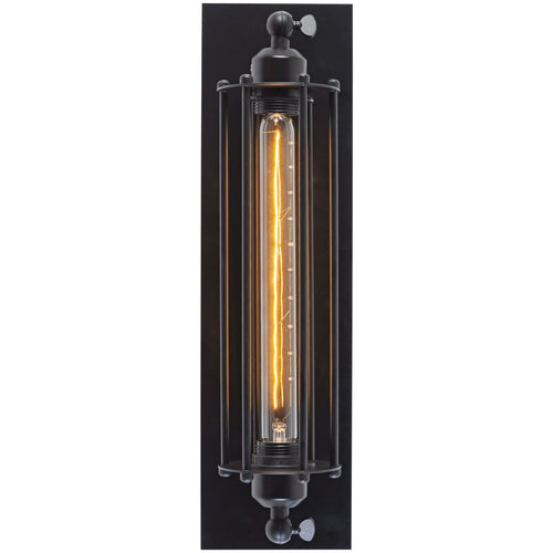 Nicholas Caged Industrial Sconce - living-essentials