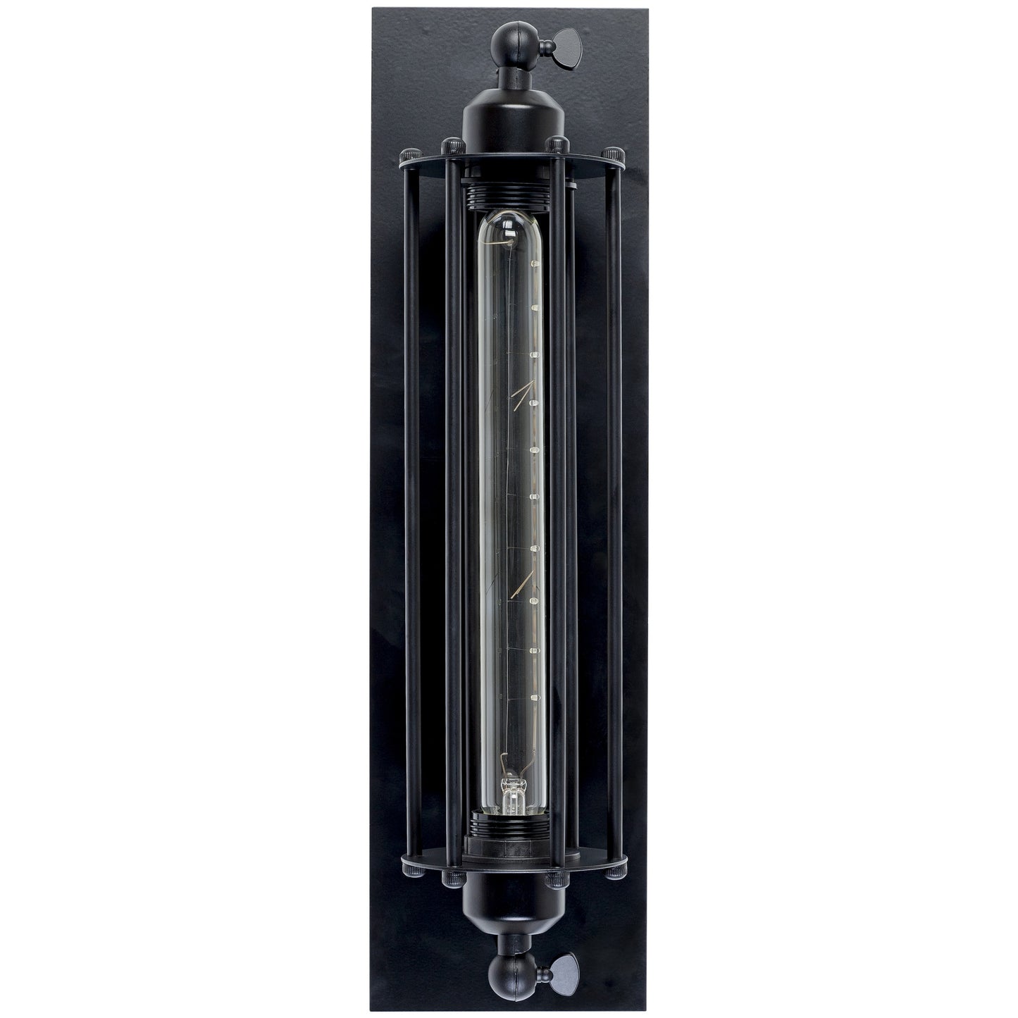 Nicholas Caged Industrial Sconce - living-essentials