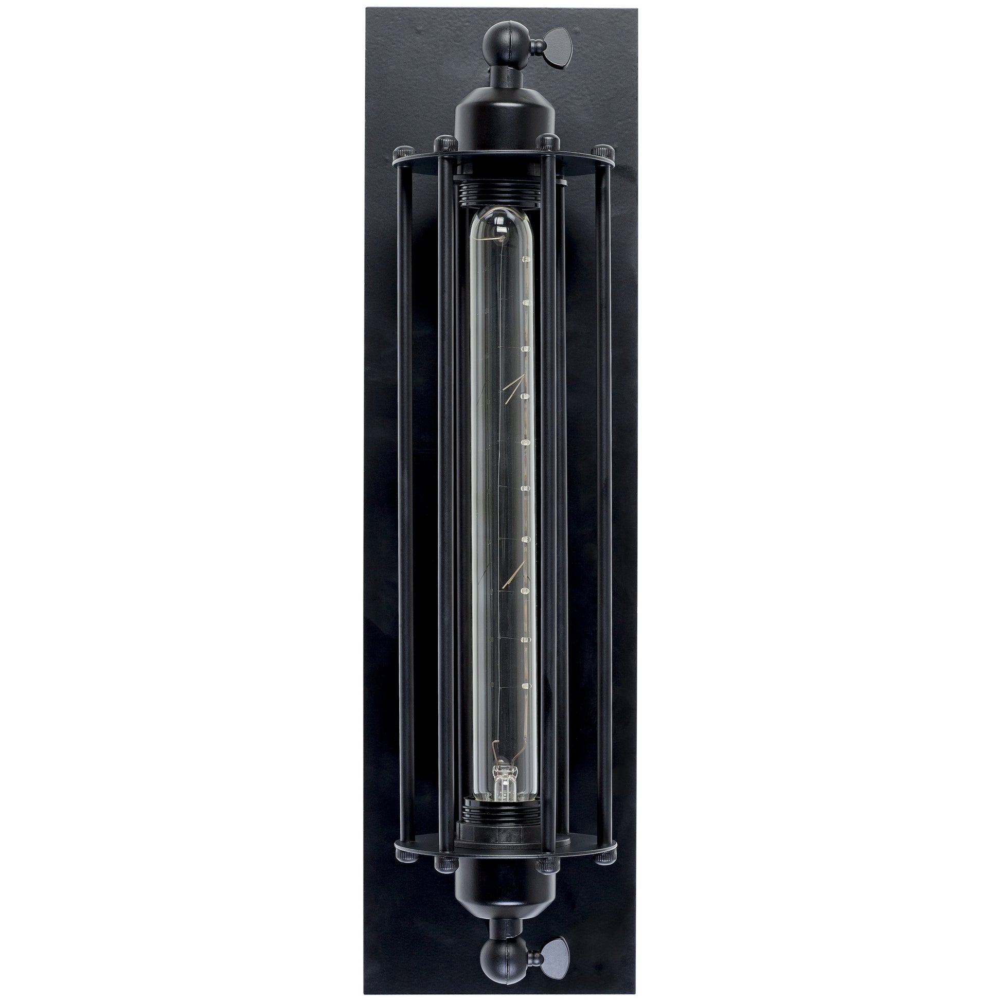 Nicholas Caged Industrial Sconce - living-essentials