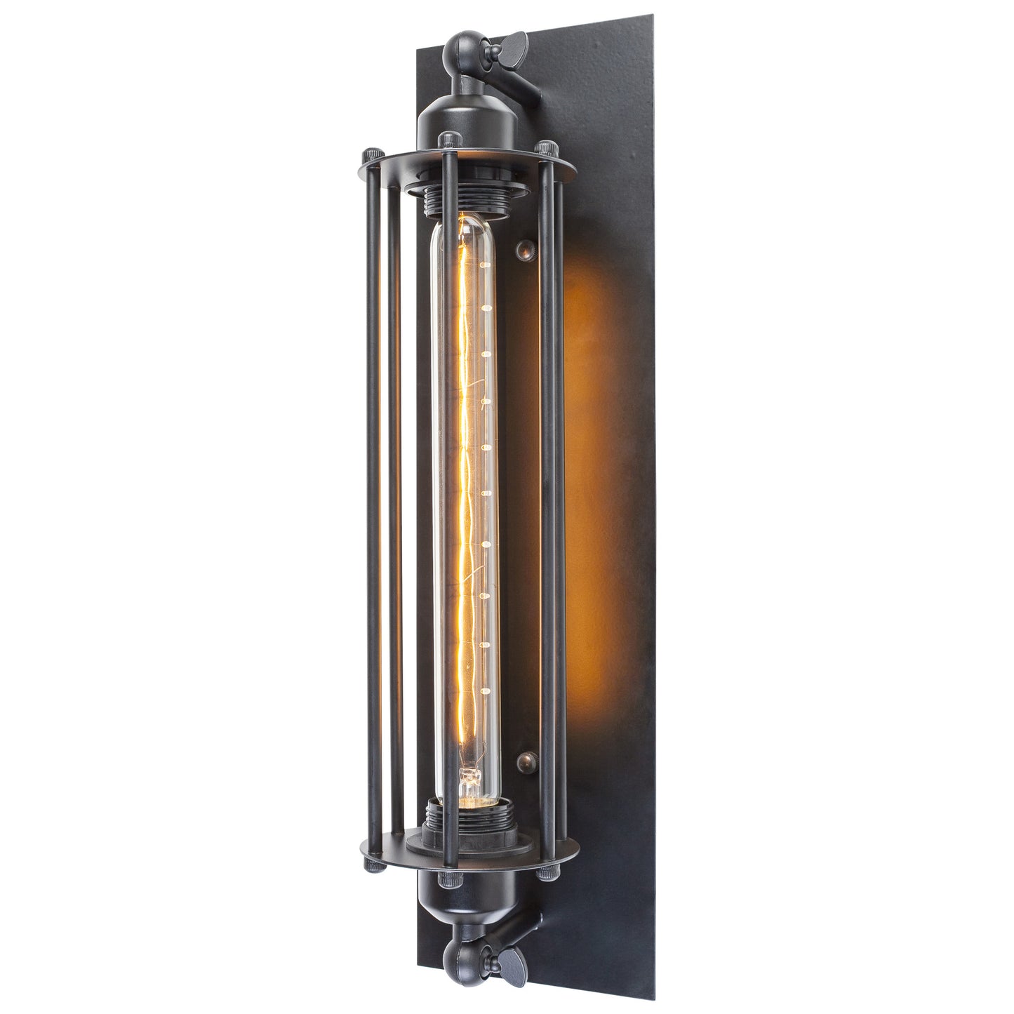 Nicholas Caged Industrial Sconce - living-essentials