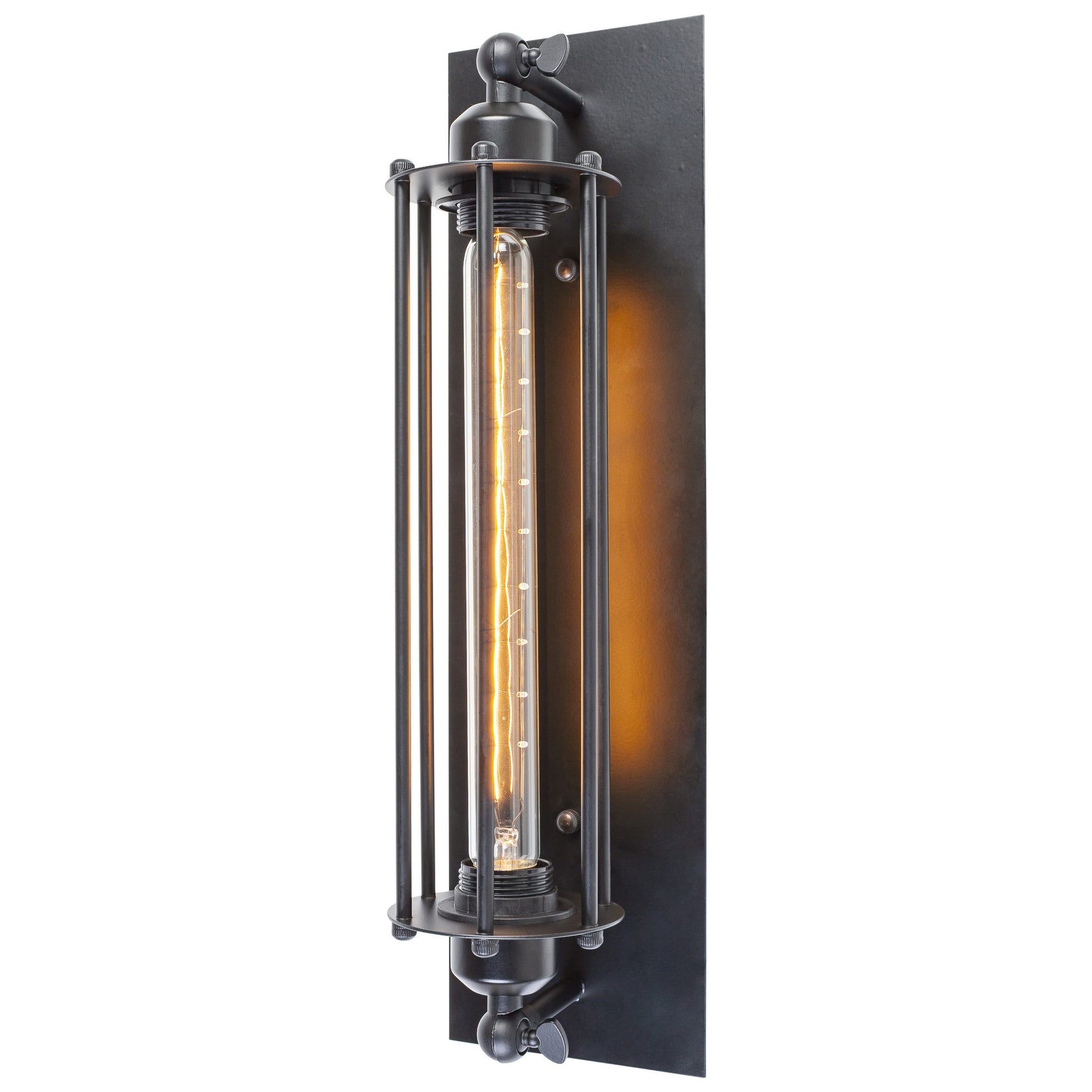 Nicholas Caged Industrial Sconce - living-essentials