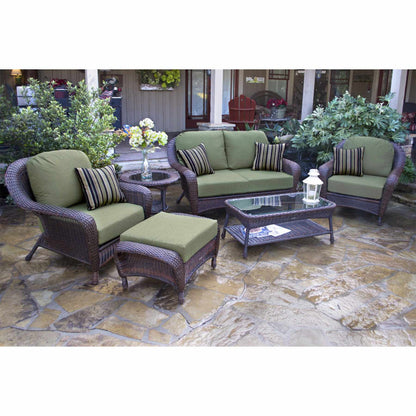 Lexington 6-Piece Outdoor Loveseat Set - living-essentials