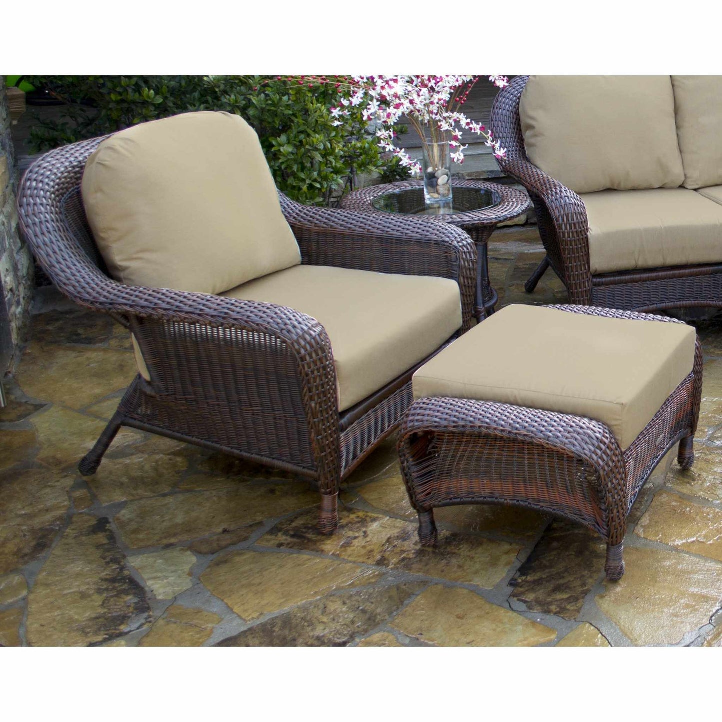 Lexington Club Chair, Ottoman & End Table Bundle - living-essentials