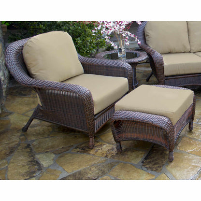 Lexington Club Chair, Ottoman & End Table Bundle - living-essentials