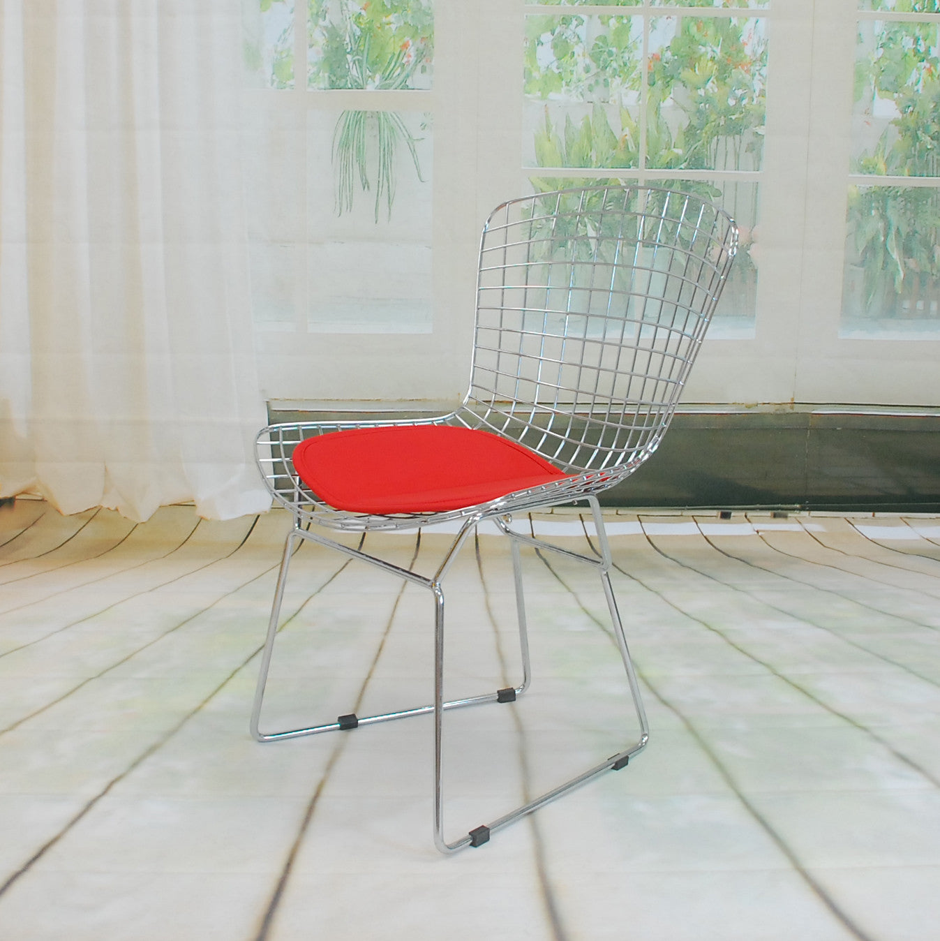 Frilled Wire Side Chair - living-essentials