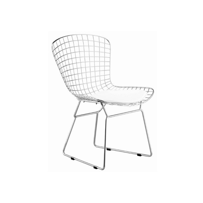 Frilled Wire Side Chair - living-essentials