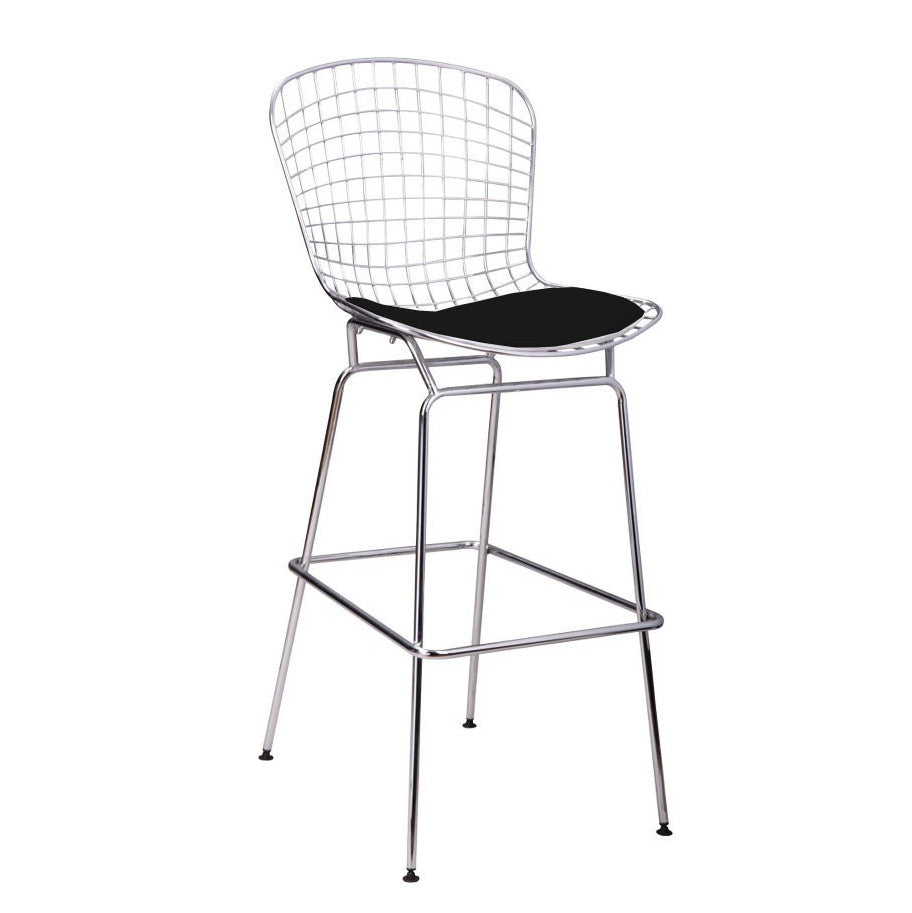 Frilled Wire Barstool - living-essentials