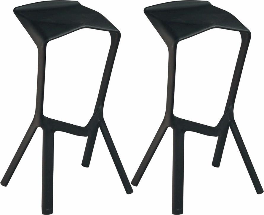Abbott Facet Bar Stool Set of 2 - living-essentials