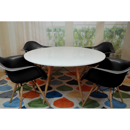 DAW Style 5-Piece Dining Set - living-essentials