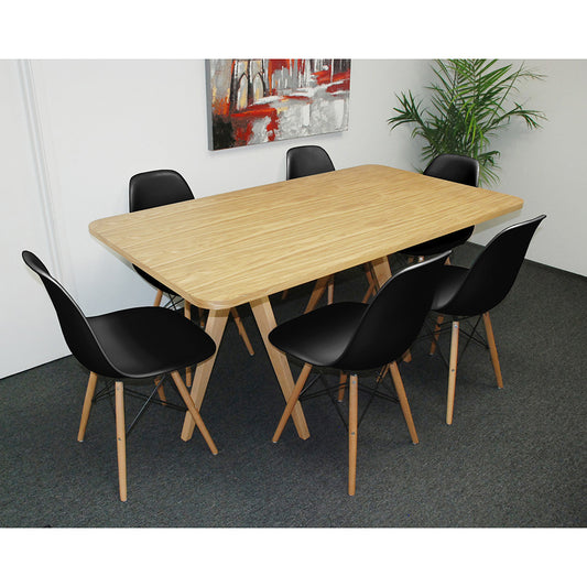 Prouve EM Style 7-Piece Dining Set - living-essentials