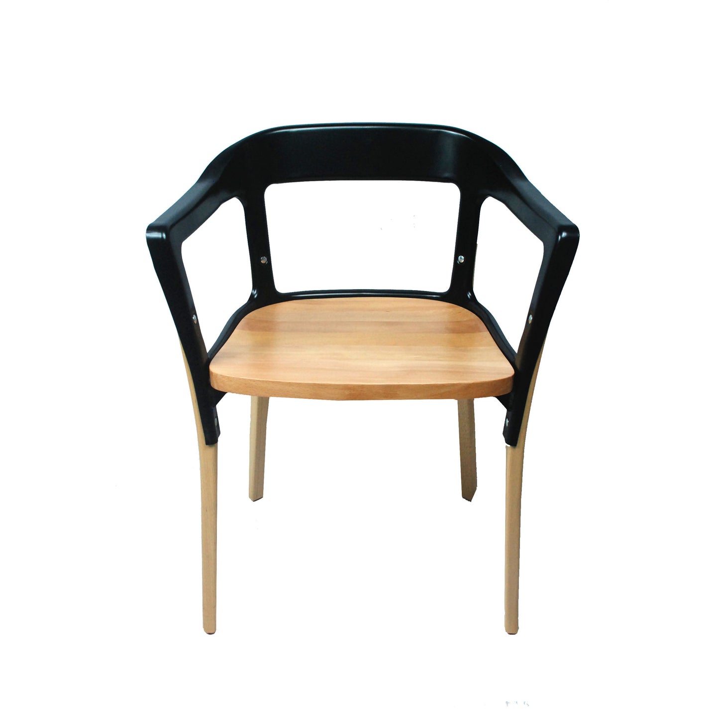 Jaslyn Wood and Steel Dining Chair - living-essentials