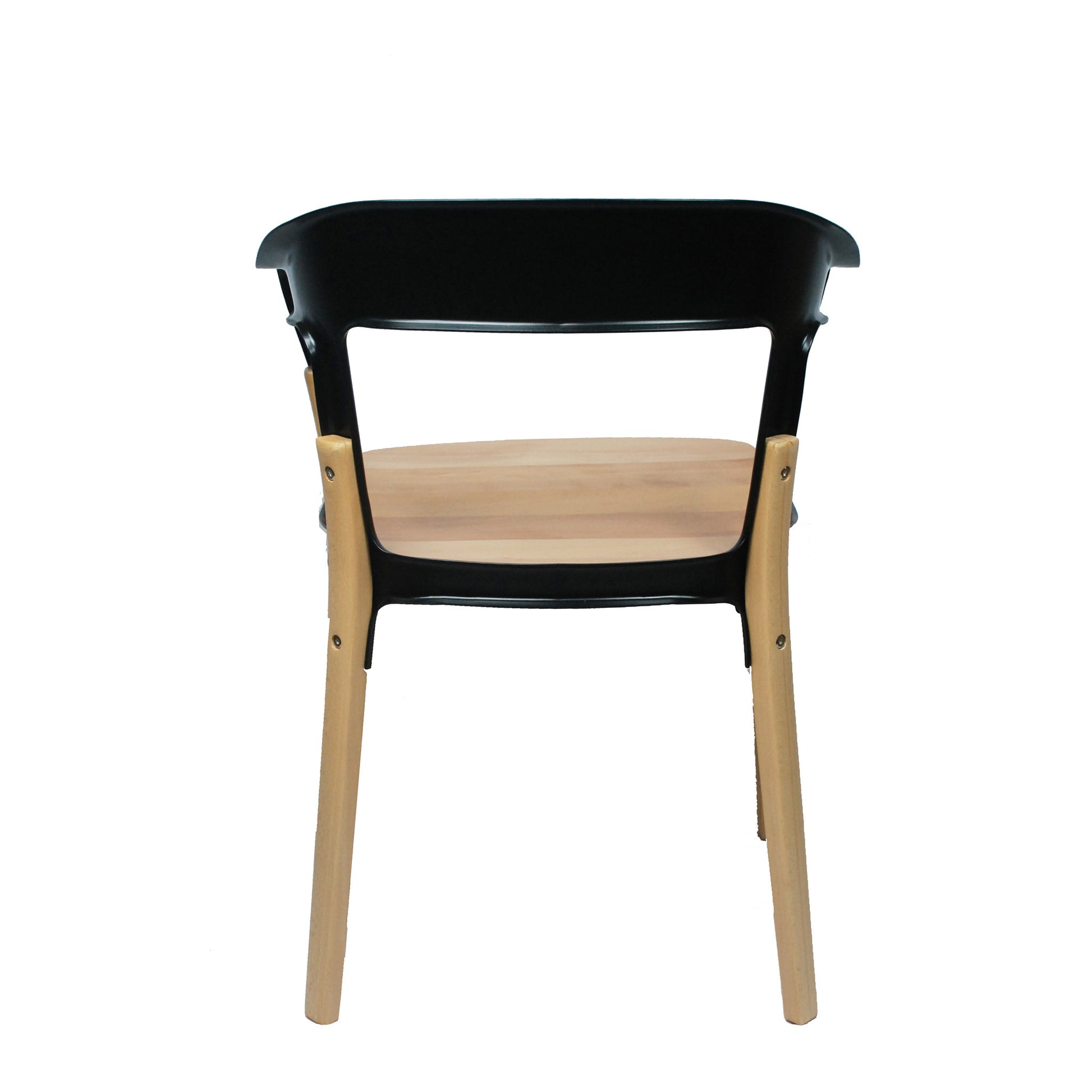 Jaslyn Wood and Steel Dining Chair - living-essentials