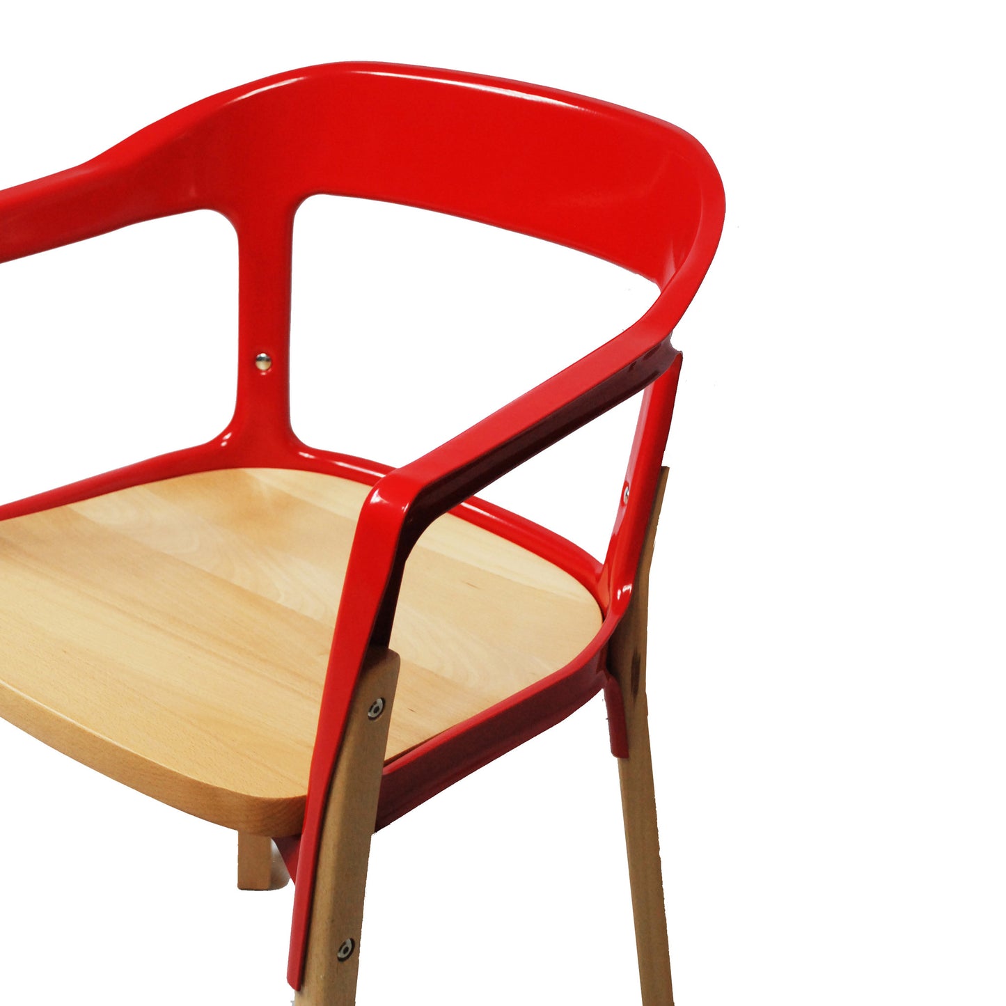 Jaslyn Wood and Steel Dining Chair - living-essentials