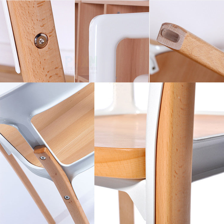 Jaslyn Wood and Steel Dining Chair - living-essentials