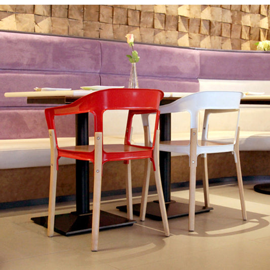 Jaslyn Wood and Steel Dining Chair - living-essentials