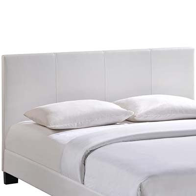 Suitabling Queen Leather Bed Frame - living-essentials