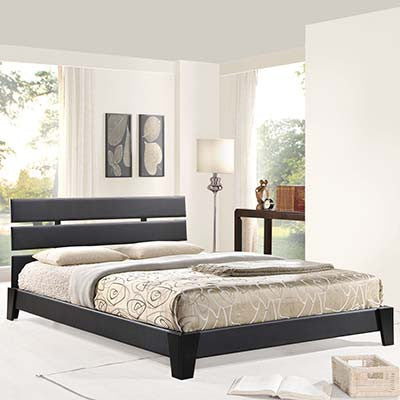 Kronwood Queen Vinyl Bed Frame - living-essentials