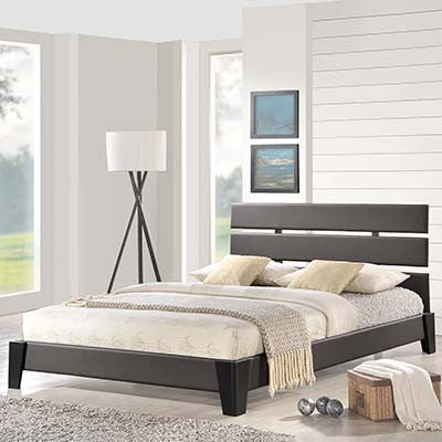Kronwood Queen Vinyl Bed Frame - living-essentials
