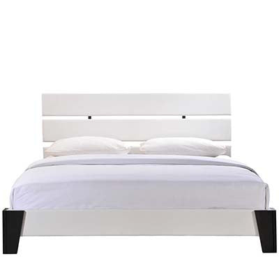 Kronwood Queen Vinyl Bed Frame - living-essentials