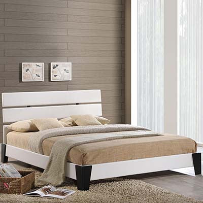 Kronwood Queen Vinyl Bed Frame - living-essentials