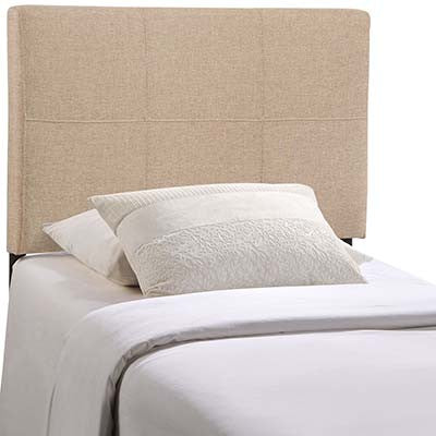 Quadrangle Twin Fabric Headboard - living-essentials