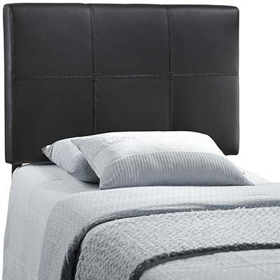 Quadrangle Twin Vinyl Headboard - living-essentials