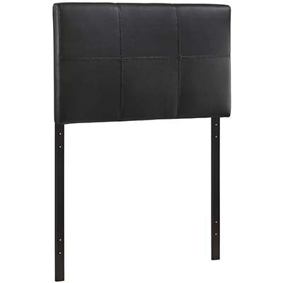 Quadrangle Twin Vinyl Headboard - living-essentials