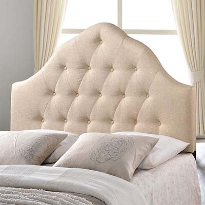 Interestaura Queen Fabric Headboard - living-essentials