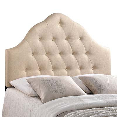 Interestaura Queen Fabric Headboard - living-essentials