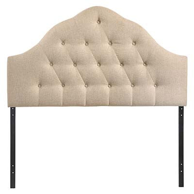 Interestaura Queen Fabric Headboard - living-essentials