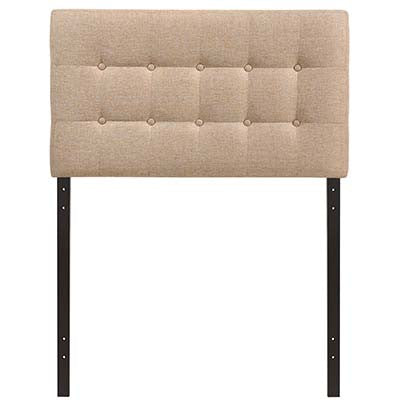 Willow Twin Fabric Headboard - living-essentials