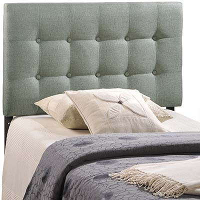 Willow Twin Fabric Headboard - living-essentials