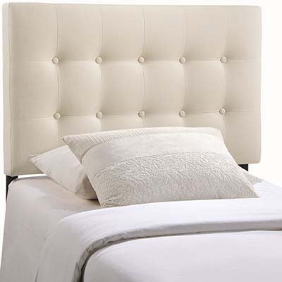 Willow Twin Fabric Headboard - living-essentials