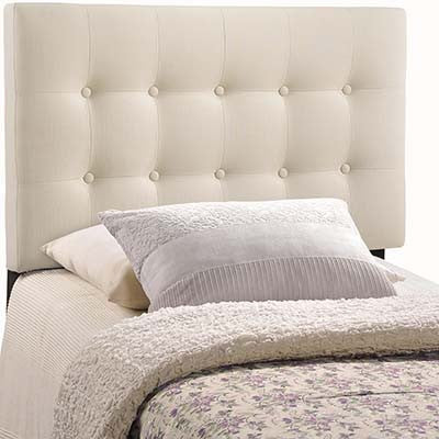Willow Twin Fabric Headboard - living-essentials