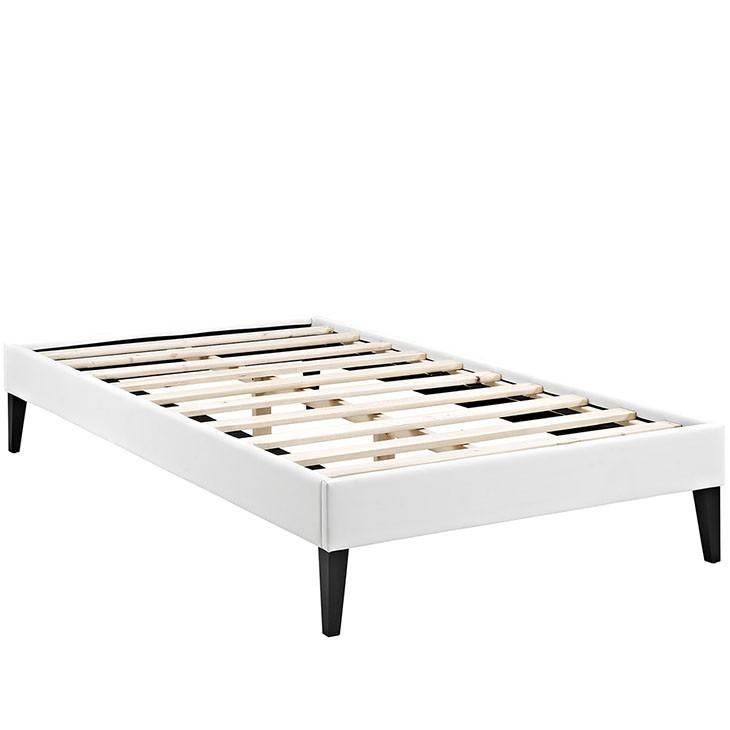 Rose Twin Vinyl Bed Frame - living-essentials