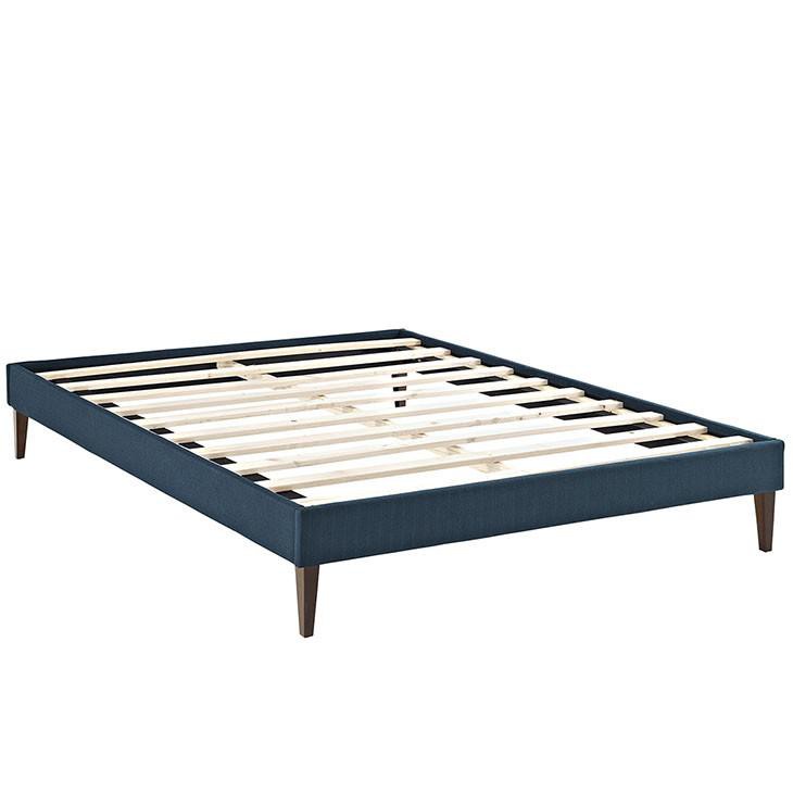 Rose King Fabric Bed Frame - living-essentials