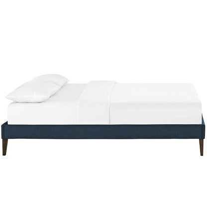 Rose King Fabric Bed Frame - living-essentials