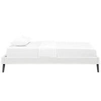 Troy Mid Century Twin Vinyl Bed Frame - living-essentials