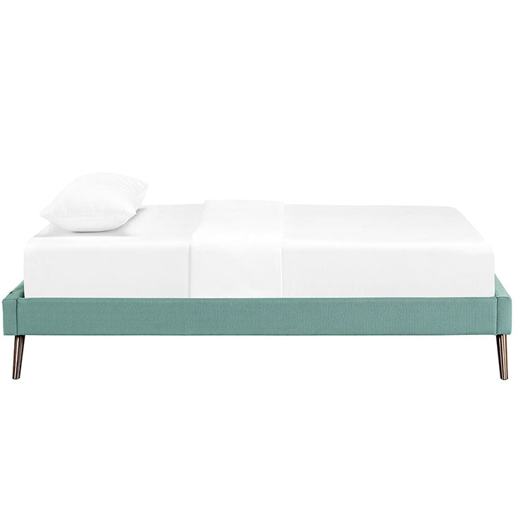 Troy Twin Fabric Bed Frame - living-essentials