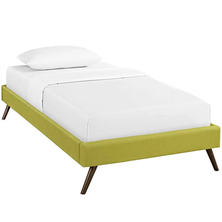 Troy Twin Fabric Bed Frame - living-essentials