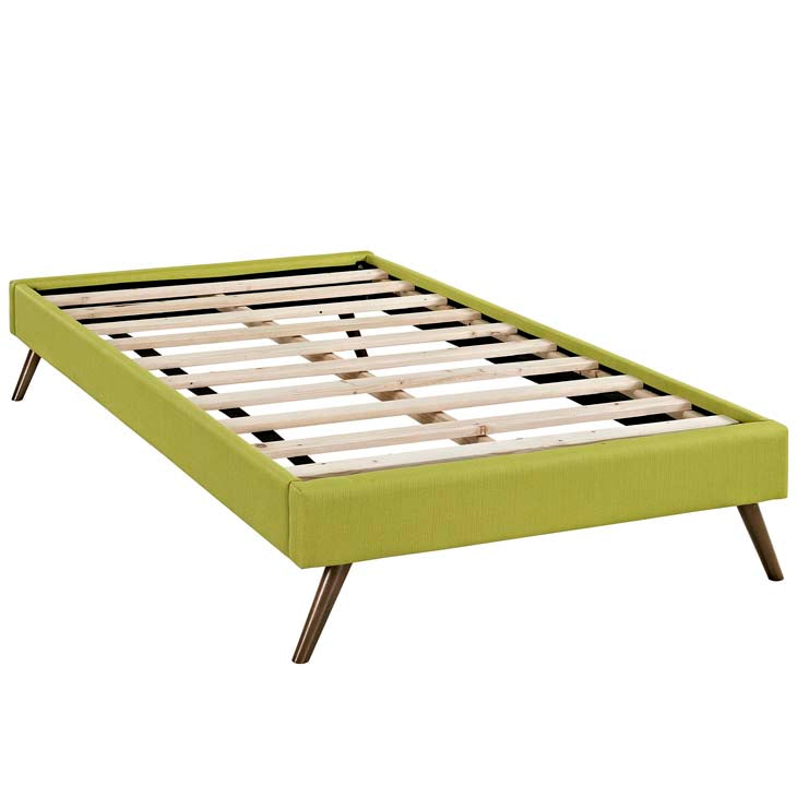 Troy Twin Fabric Bed Frame - living-essentials