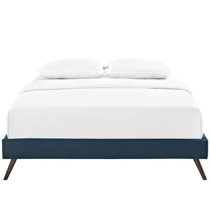 Troy Mid Century Full Fabric Bed Frame - living-essentials