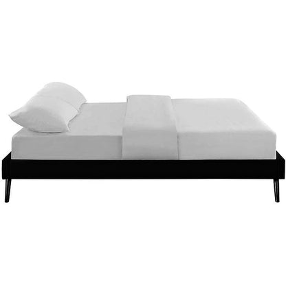 Troy Mid Century King Vinyl Bed Frame - living-essentials