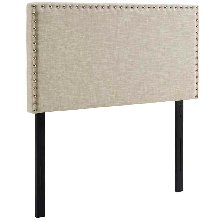 Lisa Twin Fabric Headboard - living-essentials