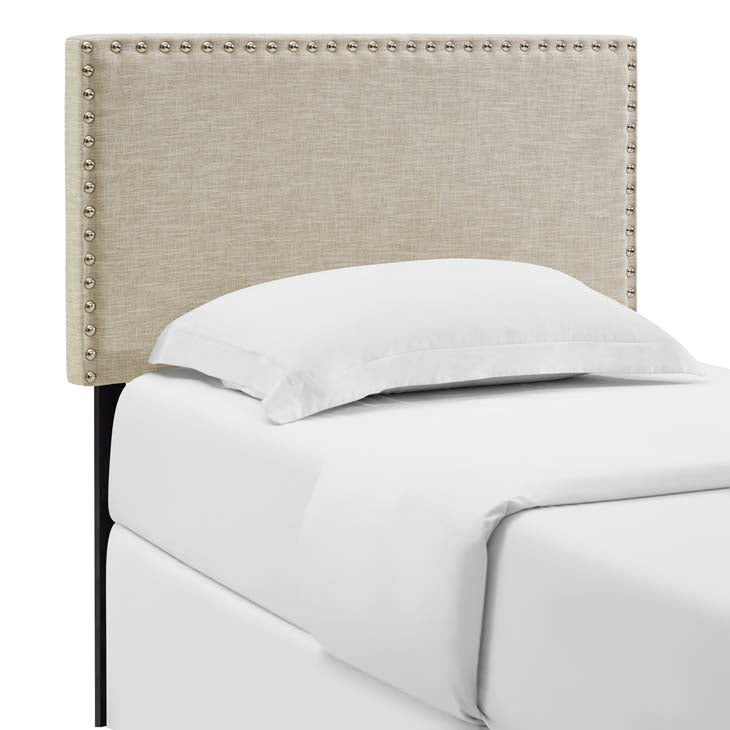 Lisa Twin Fabric Headboard - living-essentials